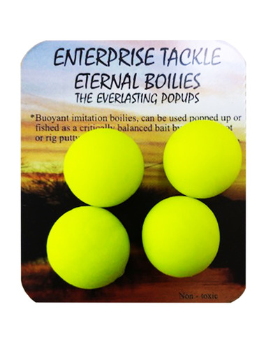 Enterprise Tackle Eternal Boilies Amarillo 18mm