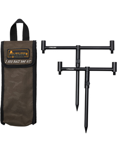 Prologic Avenger Buzz Bar Kit & Carrycase 2 Rod (20-34cm)