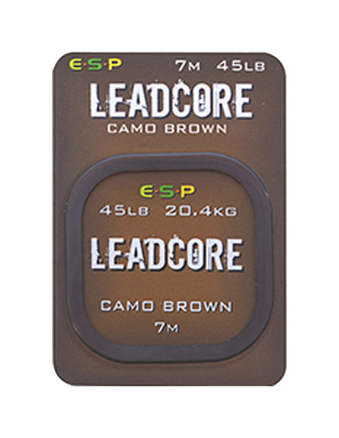 ESP Leadcore Camo Brown 45lb/20,5kg 7m