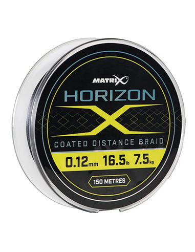 Matrix Horizon Coated Distance Braid 0.12mm 16.5lb 7.5kg 150m