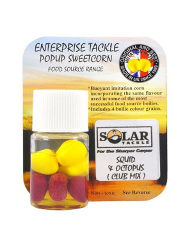 Enterprise Tackle Pop Up Sweetcorn Solar (Squid & Octopus)