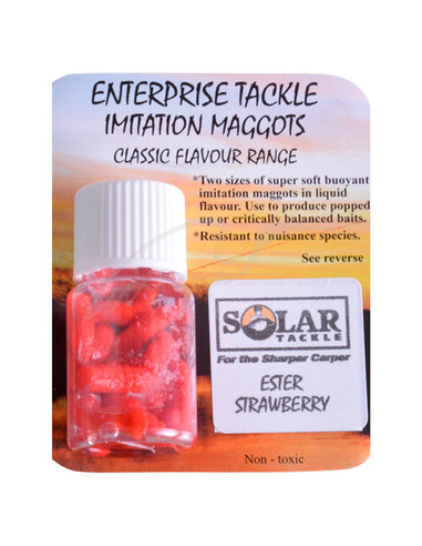 Enterprise Tackle Classic Maggot Range Solar Ester Strawberry