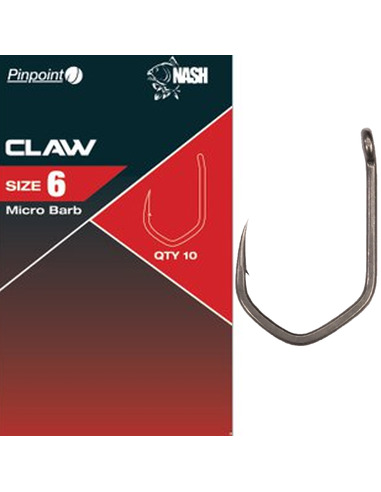 Nash Pinpoint Claw Micro Barbed Size 1