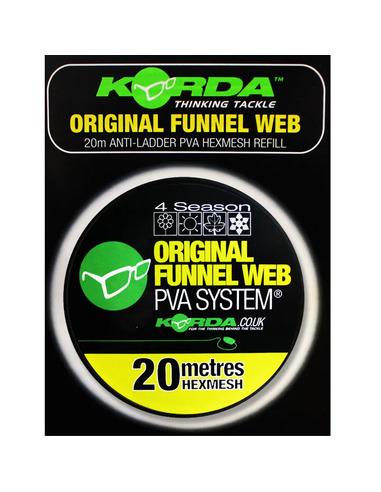 Korda Original Funnel Web Micromesh 20m Refill