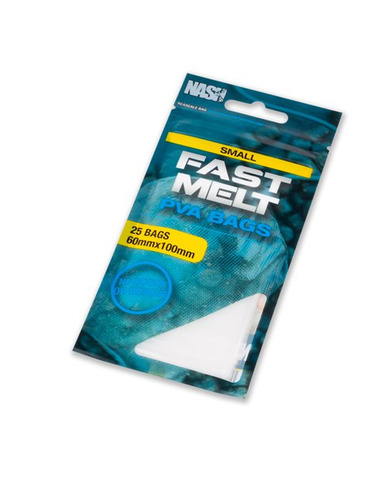 Nash Fast Melt PVA Bags Small 100x 60mm