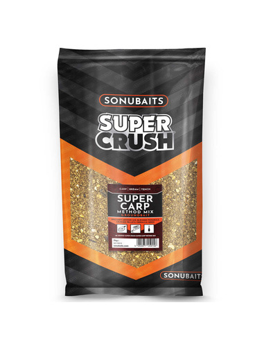 Sonubaits Super Crush Super Carp Method Mix Groundbait 2kg