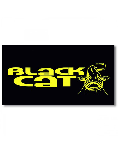 Black Cat Sticker 21.0cm/14.8