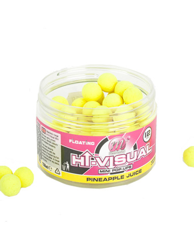 Mainline Hi-Visual Yellow Mini Pop Up Pineapple Juice 12mm 150ml