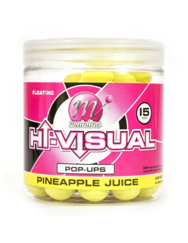 Mainline Hi-Visual Pop Ups Yellow Pineapple Juice 15mm 250ml