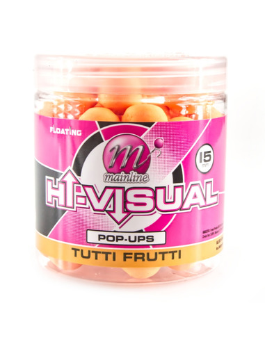 Mainline Hi-Visual Pop Ups Orange Tutti Frutti 15mm 250ml