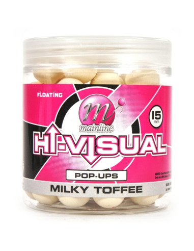 Mainline Hi-Visual Pop Ups White Milky Toffee 15mm 250ml