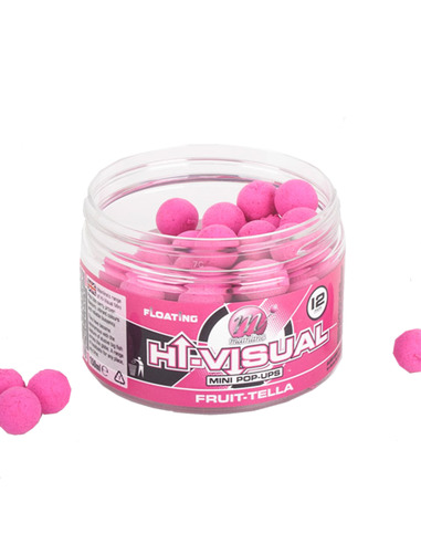 Mainline Hi-Visual Washed Out Pink Mini Pop-Ups Fruit Tella 12mm 150ml