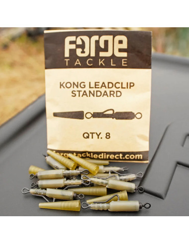 Forge Tackle Kong Leadclip Standard Complete (8 unidades)
