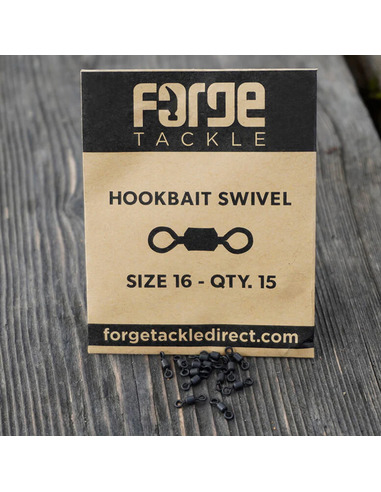 Forge Tackle Hookbait Swivel Size 16 (15 unidades)