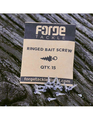 Forge Tackle Ringed Bait Screw (15 unidades)