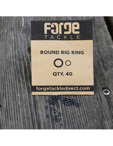 Forge Tackle Round Rig Ring (40 unidades)