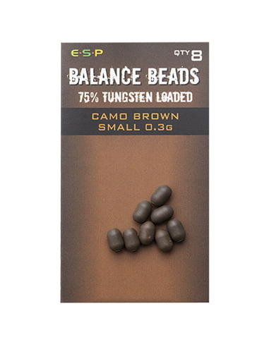 ESP Balance Beads Small 0,3g Camo Brown