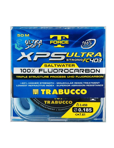 Trabucco T-Force XPS Ultra Strong FC403 Fluorocarbon (0,185mm 7,61kg 50m)