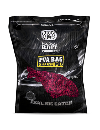 SBS Pva Bag Pellet Mix Fishmeal 3mm 500gr