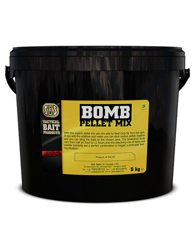 SBS Bomb Pellet Mix Ace Lobworm 5kg