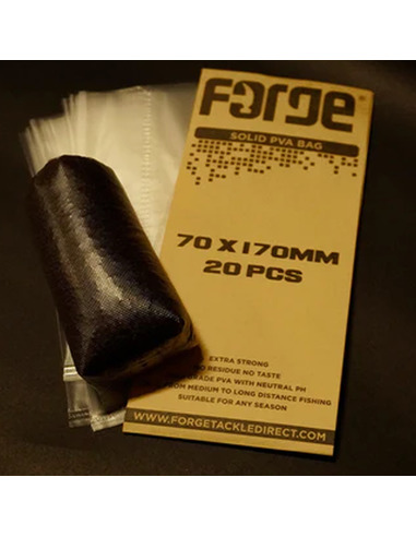 Forge Tackle Solid PVA Bag 70x170mm (20 unidades)