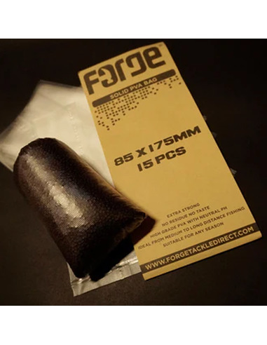 Forge Tackle Solid PVA Bag 85x175mm (15 unidades)