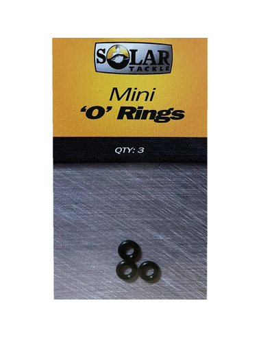 Solar Tackle Mini O Rings 3 pcs