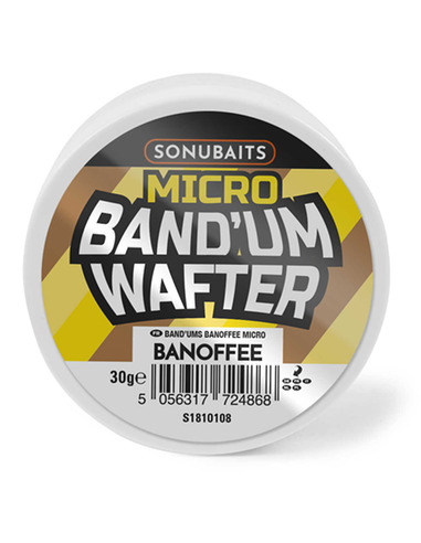 Sonubaits Micro Band'Um Wafter Banoffee 30gr