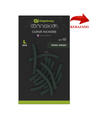 RidgeMonkey Connexion Curve Kickers Large Weed Green