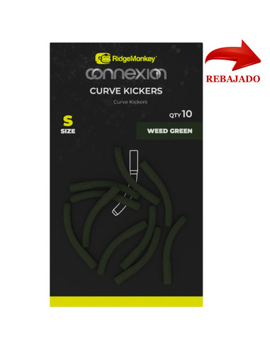 RidgeMonkey Connexion Curve Kickers Small Weed Green