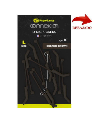 RidgeMonkey Connexion D-Rig Kickers Large Organic Brown
