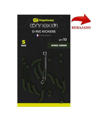 RidgeMonkey Connexion D-Rig Kickers Small Weed Green