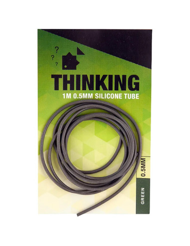 Thinking Anglers Silicone Tube 0,5mm Green