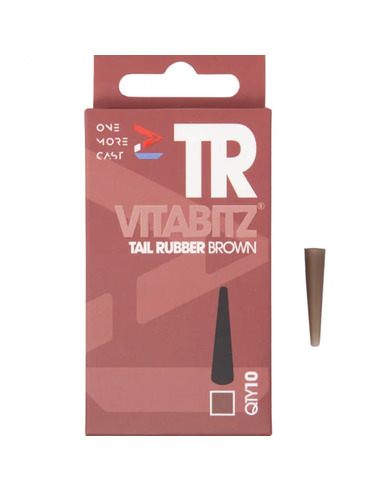 One More Cast Vitabitz Tail Rubber Brown
