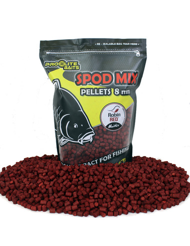 Pro Elite Baits Spod Mix Pellets Robin Red 8mm 1,8kg