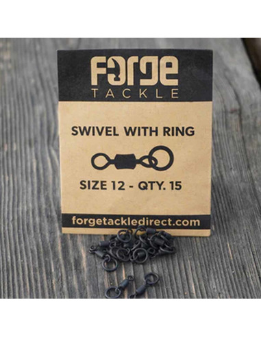 Forge Tackle Swivel With Ring Size 12