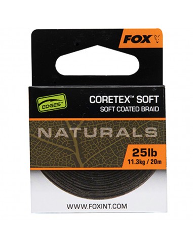 Fox Edges Naturals Coretex Soft 25lb/11.3kg 20m