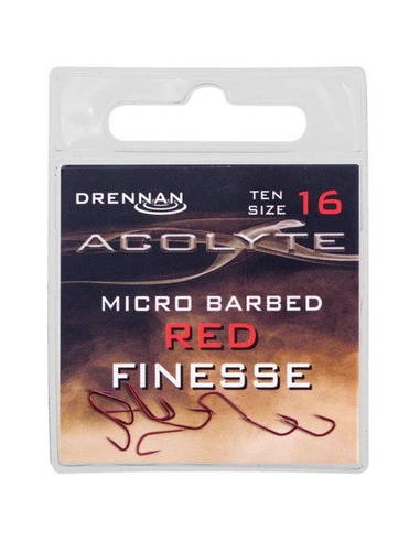 Drennan Acolyte PTFE Red Finesse Size 16