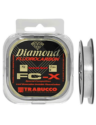 Trabucco Diamond Fluorocarbon FC-X 0.185mm/3.3kg 50m