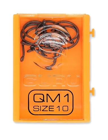 Guru QM1 Hook Size 10 (Barbless/Eyed)