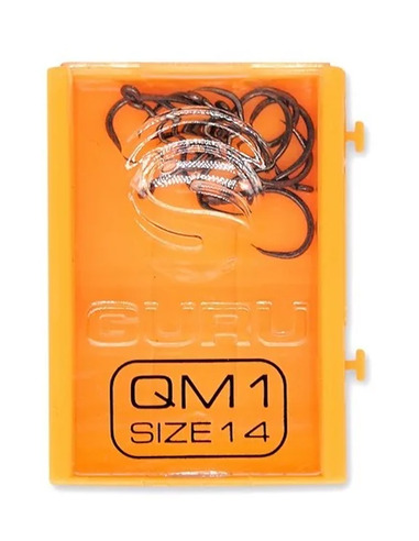 Guru QM1 Hook Size 14 (Barbless/Eyed)