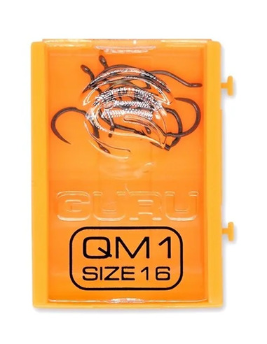 Guru QM1 Hook Size 16 (Barbless/Eyed)