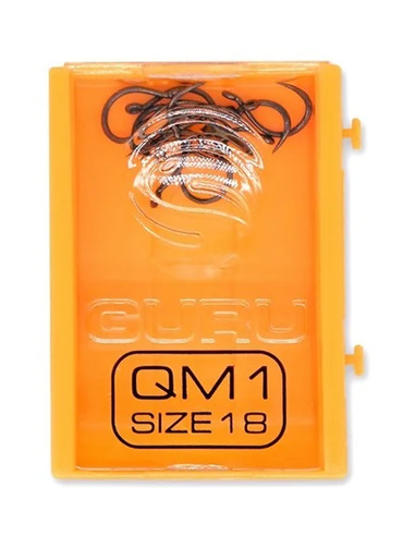 Guru QM1 Hook Size 18 (Barbless/Eyed)