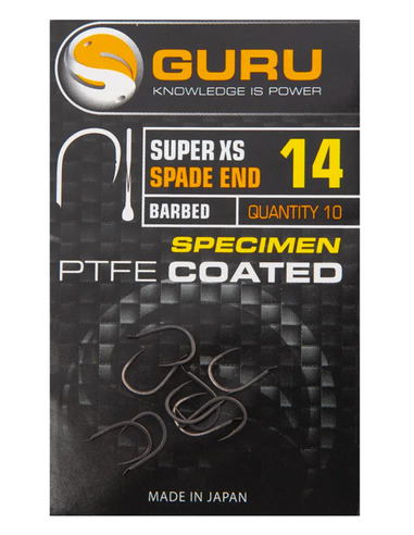 Guru Super XS Hook Size 14 (Spade/Barbed)
