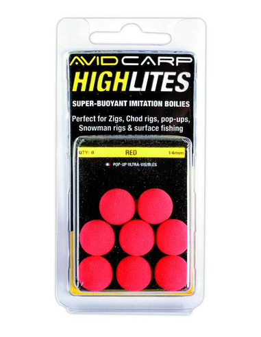 Avid Carp High Lites 14mm (Red)