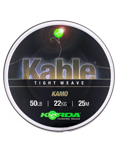 Korda Kable Tight Weave 25m Kamo