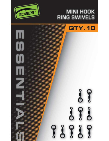 Fox Edges Mini Hook Ring Swivels