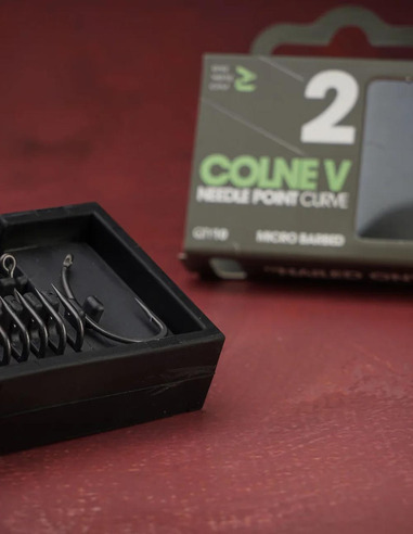 One More Cast COLNE-V Needle Point Hooks (Curves) Size 2