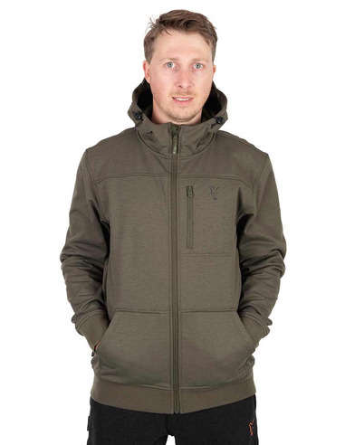Fox Collection Soft Shell Jacket Green/Black (Size S)