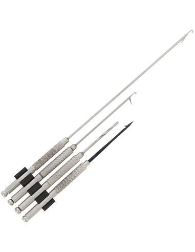 NGT Stainless Steel Needles And Drill Set 4 Pcs